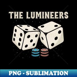 the lumineers - premium sublimation digital download - vibrant and eye-catching typography