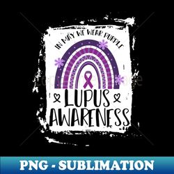 in may we wear purple retro lupus awareness month - premium sublimation digital download - perfect for sublimation mastery