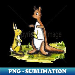 dream of you - rabbit kanga and roo - elegant sublimation png download - create with confidence