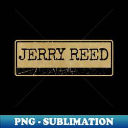 Aliska text black retro - Jerry Reed - High-Resolution PNG Sublimation File - Transform Your Sublimation Creations