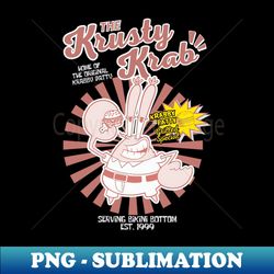 the krusty krab - high-resolution png sublimation file - defying the norms