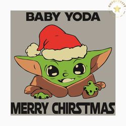 baby yoda merry christmas svg, christmas svg, yoda merry christmas svg, baby yoda svg, merry christmas svg, green baby y