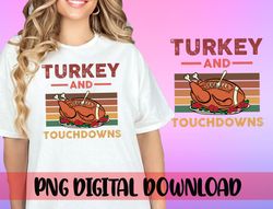turkey and touchdowns football season, thanksgiving party
