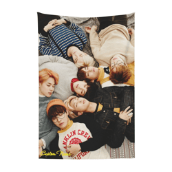 bts blanket throw blanket warm soft blanket for dormitory living room bedroom sofa halloween kids adults gifts