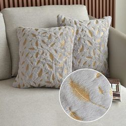 pillows cover nordic cushion cover 45x45 velvet, gold feather pillow covers decorative pillows