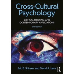 cross-cultural psychology: critical thinking and contemporary applications, sixth edition 6th edition