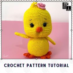 cute chick amigurumi crochet pattern: adorable diy handcraft for beginners