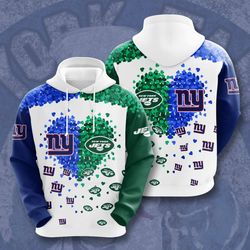 new york giants vs new york jets hoodie unisex 3d all over print