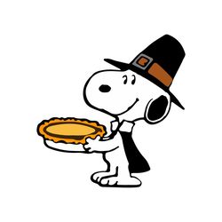 cute snoopy thanksgiving peanuts svg graphic design file