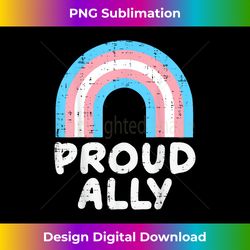 proud ally transgender transsexual trans pride men women - futuristic png sublimation file - access the spectrum of sublimation artistry