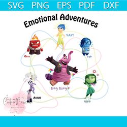 emotional adventures inside out characters png download