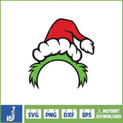 grinch svg, grinch christmas svg, grinch clipart files, cricut and silhouette files digital file (103)