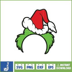 grinch svg, grinch christmas svg, grinch clipart files, cricut and silhouette files digital file (104)