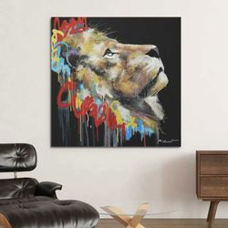 "roar majesty: digital lion wall art" 2 jpg.jpeg.png.pdf