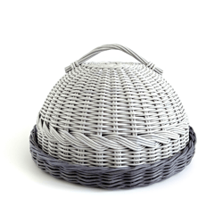 wicker round bread box wicker cap with handle cap with tray large bread basket round bread tray wicker bread basket