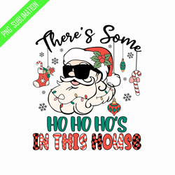 there's some ho ho ho retro christmas png