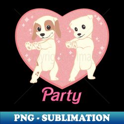 party - sublimation-ready png file - create with confidence