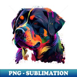 rottweiler - high-resolution png sublimation file - perfect for creative projects