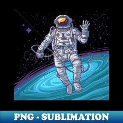 astronaut cheer - digital sublimation download file - create with confidence