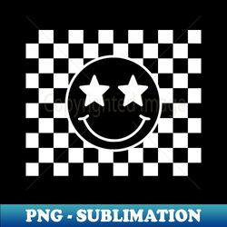 checkerboard smile - high-quality png sublimation download - perfect for sublimation art