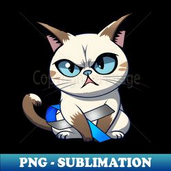 diabetes cat lover diabetic awareness - instant sublimation digital download - perfect for creative projects