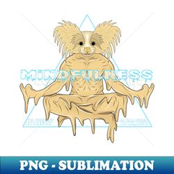 meditation puppy - trendy sublimation digital download - transform your sublimation creations