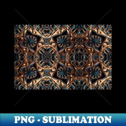 luxury metal ornamental pattern background - vintage sublimation png download - create with confidence