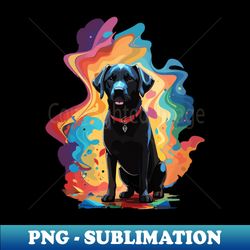 Rainbow Dog - Professional Sublimation Digital Download - Unlock Vibrant Sublimation Designs