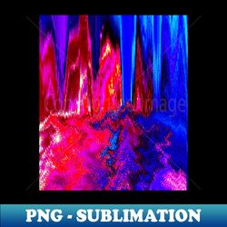 Melted Glitch Red and Blue - Instant Sublimation Digital Download - Spice Up Your Sublimation Projects