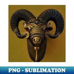 Wood Ram - Sublimation-Ready PNG File - Unleash Your Inner Rebellion