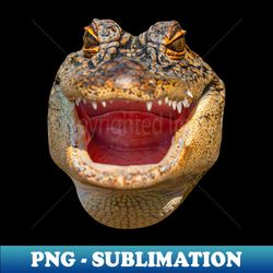 gator face - digital sublimation download file - stunning sublimation graphics