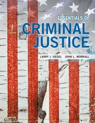 essentials of criminal justice 11th edition by larry j. siegel