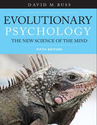 evolutionary psychology the new science of the mind fifth edition by buss david m.