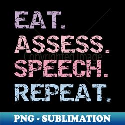 SLP Teacher Speech Therapy Speech Language Pathologist - PNG Transparent Sublimation Design - Instantly Transform Your Sublimation Projects