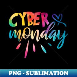 cyber monday tie die - vintage sublimation png download - perfect for sublimation art