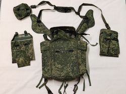 airborne paratrooper rd-54 backpack russian army vdv nylon bag suspension system