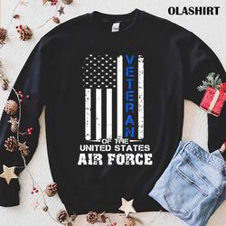 funny veteran of the united states gift us air force gift t-shirt - olashirt