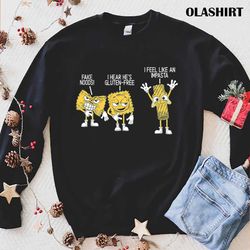 funny gluten free celiac disease awareness pasta t-shirt - olashirt