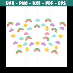 rainbows starbucks full wrap svg, trending svg, starbucks wrap svg, full wrap starbucks svg, starbucks cup svg, starbuck