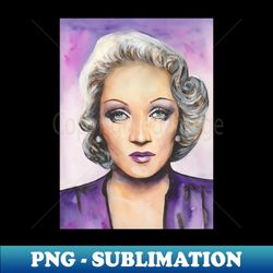 marlene dietrich - png transparent sublimation file - enhance your apparel with stunning detail