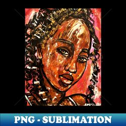 portrait - png transparent sublimation file - transform your sublimation creations