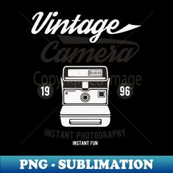 vintage instant photography camera - elegant sublimation png download - unleash your inner rebellion