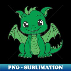 baby dragon - aesthetic sublimation digital file - fashionable and fearless