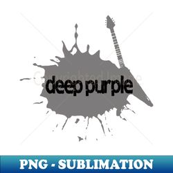 vintage deep purple band - png transparent sublimation design - unleash your creativity