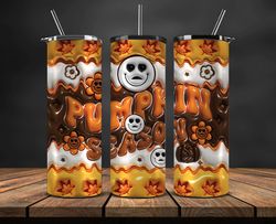 3d tumbler wrap , spooky seamless tumbler wrap,halloween tumbler , halloween png 40