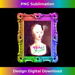 maximalist lady rainbow long sleeve - crafted sublimation digital download - craft with boldness and assurance