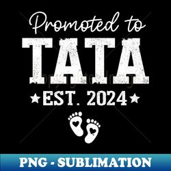 promoted to tata 2024 for pregnancy baby announcement 2024 - retro png sublimation digital download - unleash your inner rebellion