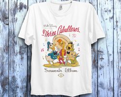 disney the three caballeros classic group tshirt, three caballeros shirt, magic kingdom shirt, wdw disneyland family mat