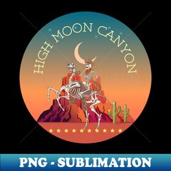 high moon canyon - vintage sublimation png download - unlock vibrant sublimation designs