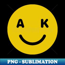 Alaska Smiley Face - Exclusive PNG Sublimation Download - Vibrant and Eye-Catching Typography